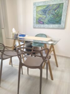 la stanza in cui riceve la dottoressa spinelli nello studio alma a empoli